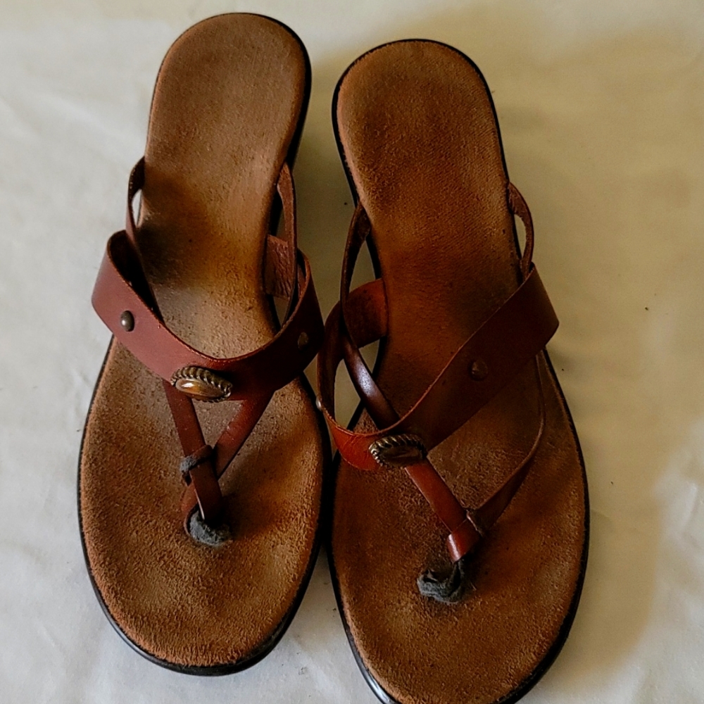 Brown sandals
